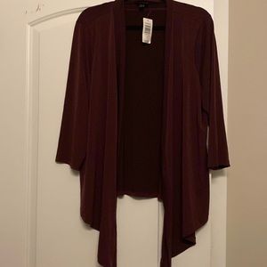 NWT plum cardigan size 1